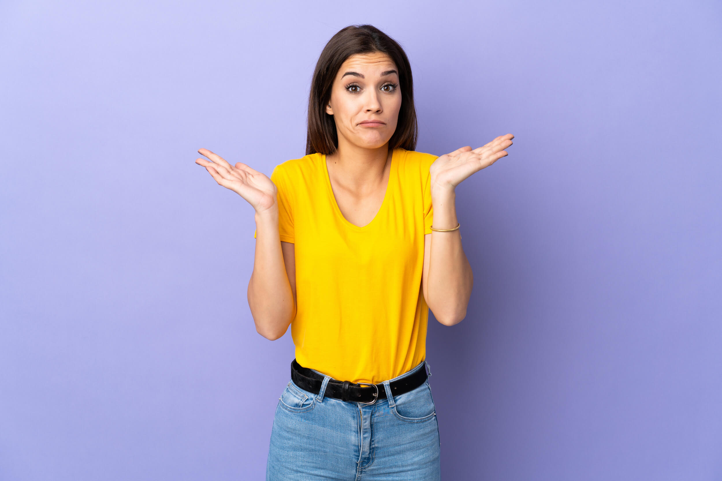 femme qui ne sait pas