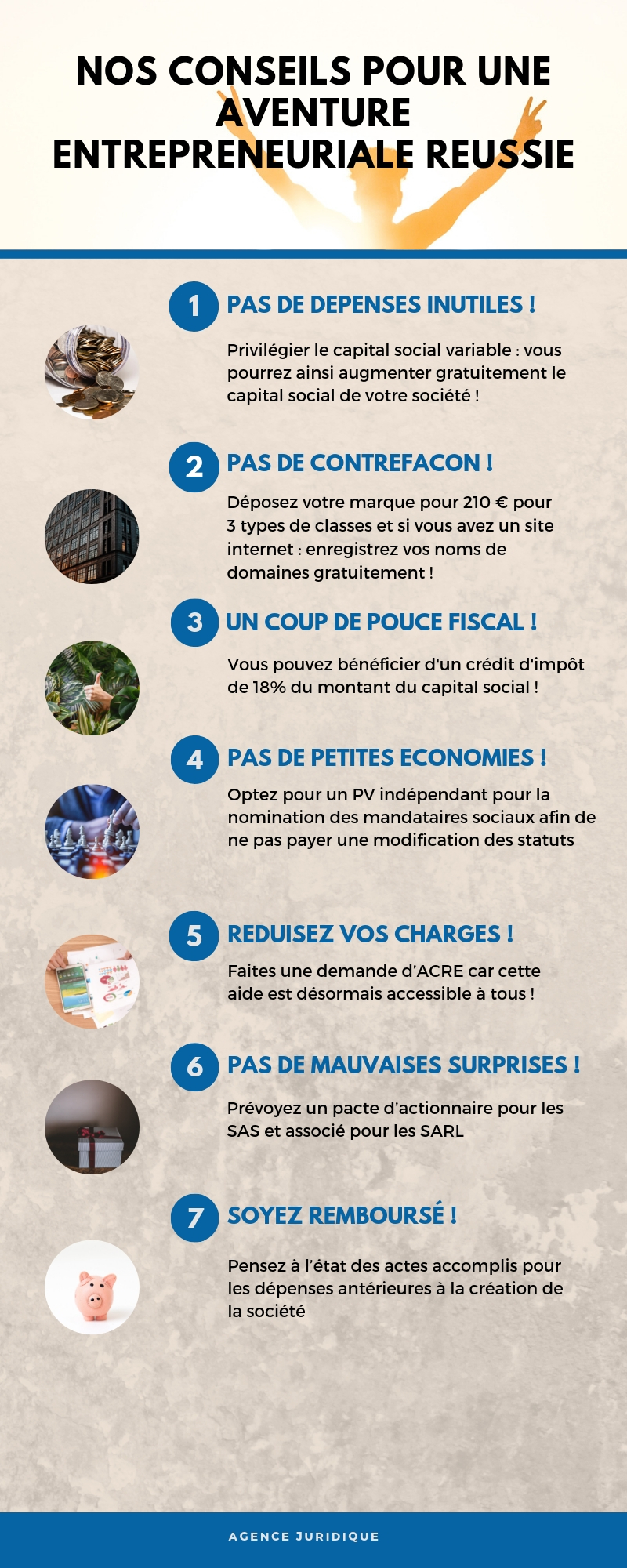 Nos conseils pour une aventure entrepreneuriale réussie